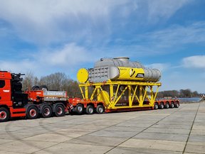 Spedition beim Schwertransport und Großraumtransport